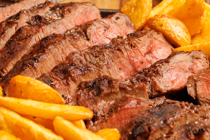 Carnes e grelhados — fotografia de Ebraim Martini